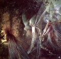 ジョン・アンスター・フィッツジェラルドとフィッツジェラルドの子供のためのゴシックアーチを通して見る妖精
